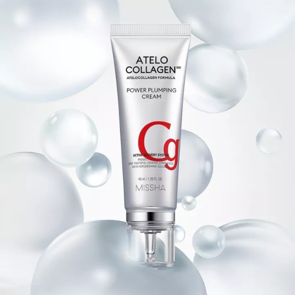 Фото - Крем для лица Missha Atelo Collagen 500 Power Plumping Cream 40 мл (8809643546935)
