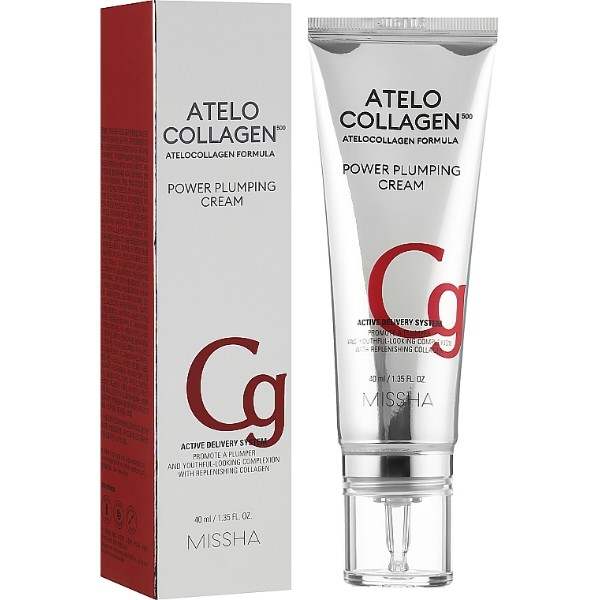 Фото - Крем для лица Missha Atelo Collagen 500 Power Plumping Cream 40 мл (8809643546935)