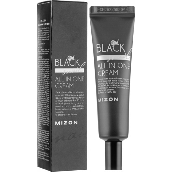 Фото - Крем для обличчя Mizon Black Snail All In One 35 мл (8809663751746)