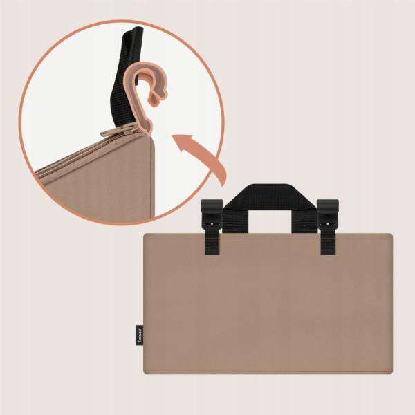 Фото - Органайзер для зберігання дитячий Lionelo для кроватки SIDEPOCKET MEDIUM BEIGE