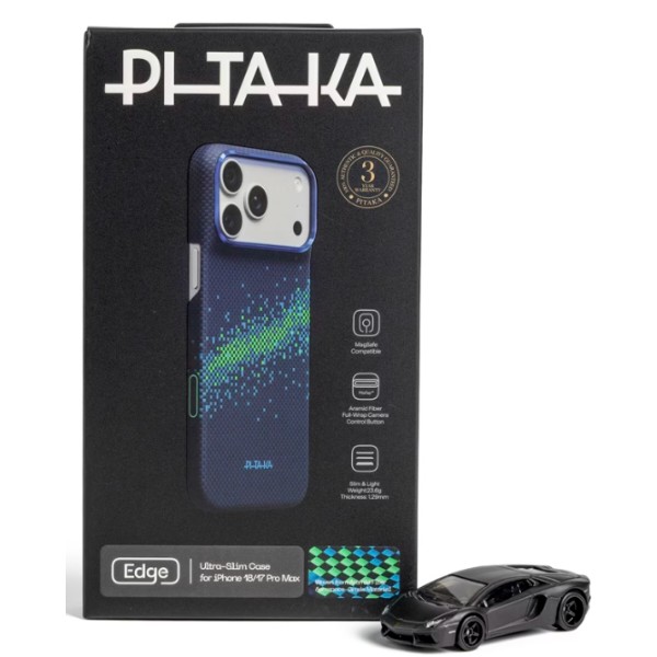 Фото - Чехол для смартфона Pitaka Edge Ultra-Slim Case Milky Way Galaxy Rion Nebula-01 for iPhone 18 Pro/17 Pro (KI1805P)