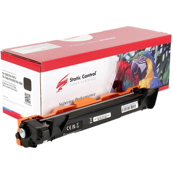 Фото - Картридж-тонер Static Control Parrot совместимый аналог Brother TN-1075 (002-03-LN1000)
