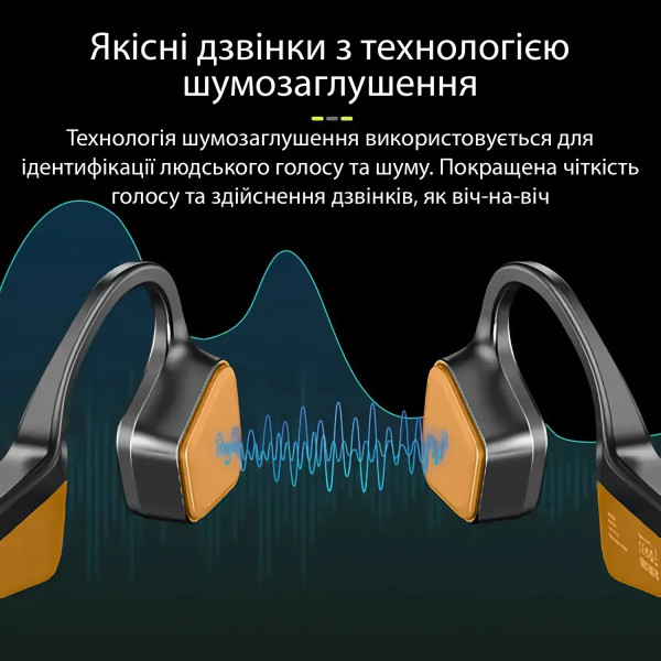 Фото - Навушники накладні бездротові Langsdom BS17 Orange