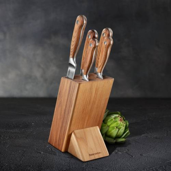 Фото - Ніж кухонний tescoma 884824 Feelwood 20 см