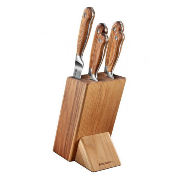 Фото - Набір ножів tescoma 884850 Feelwood 5 шт. Фото - Набір ножів tescoma 884850 Feelwood 5 шт.