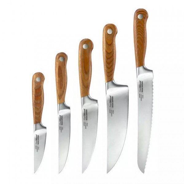 Фото - Набір ножів tescoma 884850 Feelwood 5 шт.