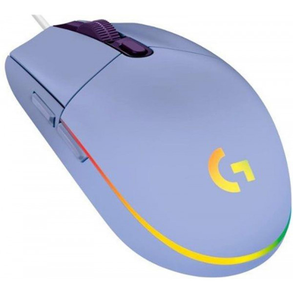 Фото - Миша дротова ігрова Logitech G102 Lightsync (910-005854) Lilac USB