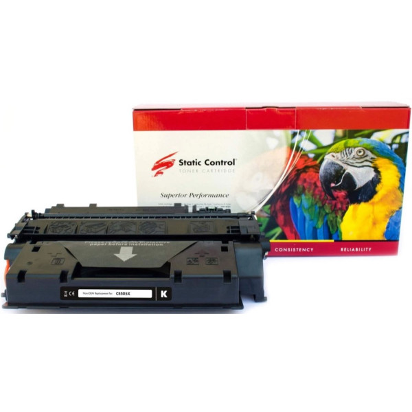 Фото - Картридж-тонер Static Control Parrot совместимый аналог HP CE505X (05X)/CF280X (80X), Canon 719H/720 (002-01-LE505X)