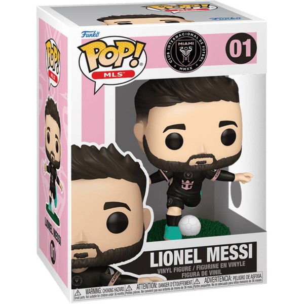 Фото - Колекційна фігурка FUNKO POP! серії Футбол: Інтер Майамі - ЛІОНЕЛЬ МЕССІ (88617)
