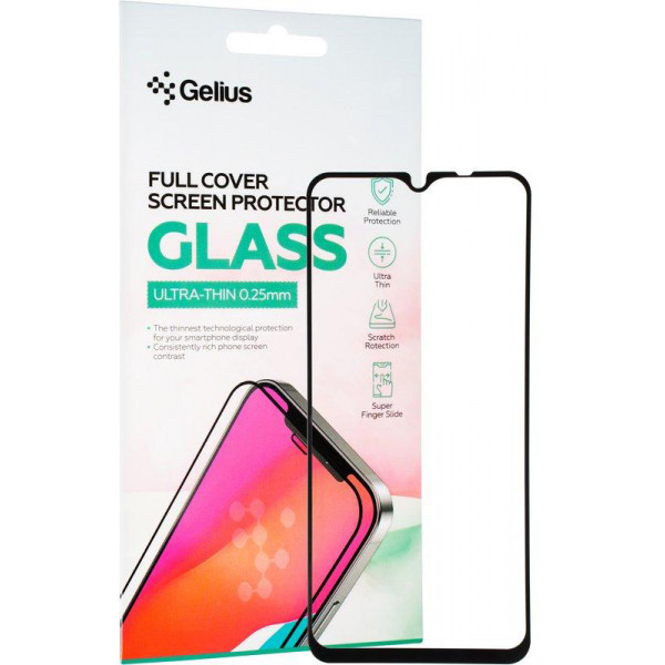 Фото - Захисне скло для смартфону Gelius Full Cover Ultra-Thin 0.25mm for Xiaomi Redmi 9 Black (88716)