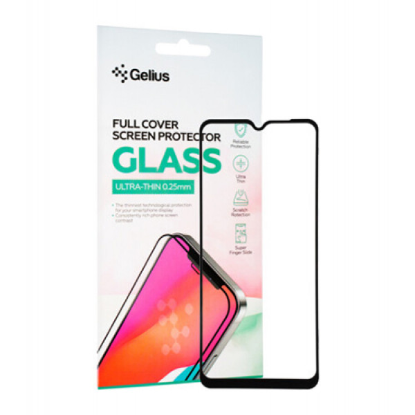 Фото - Захисне скло для смартфону Gelius Full Cover Ultra-Thin 0.25mm for Xiaomi Redmi 9a Black (88717)