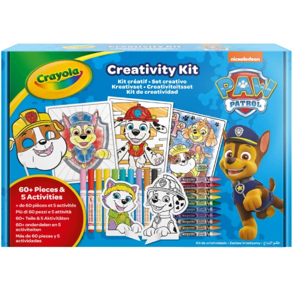 Фото - Набор для рисования Crayola 5в1 ''Paw Patrol'' 60 ед. (04-2940)