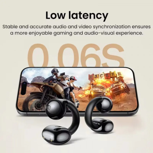 Фото - Наушники вкладыши беспроводные TWS UGREEN HiTune S3 Open Wearable WS209 Black (45785)