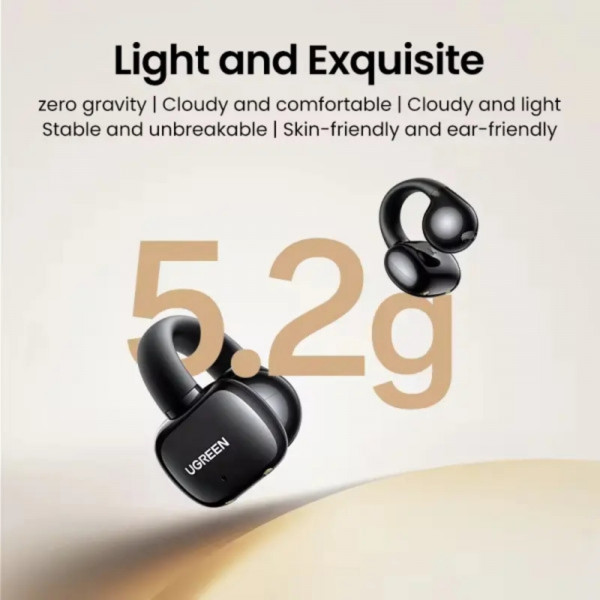 Фото - Наушники вкладыши беспроводные TWS UGREEN HiTune S3 Open Wearable WS209 Black (45785)