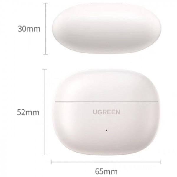 Фото - Навушники вкладиші бездротові TWS UGREEN HiTune S3 Open Wearable WS209 White (45786)