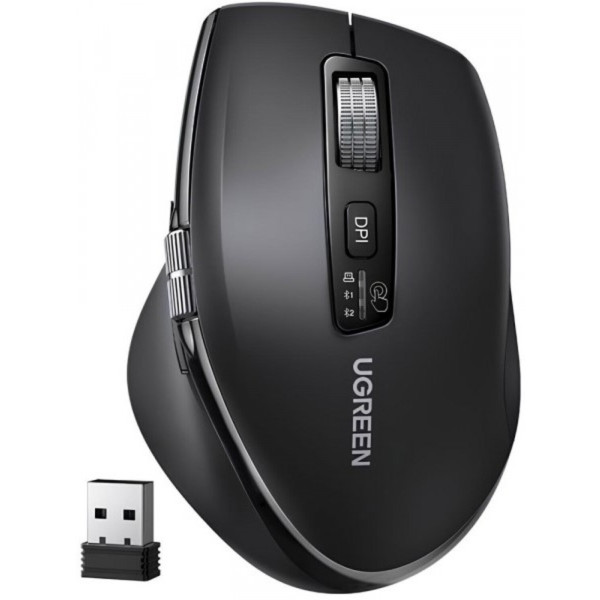 Фото - Миша бездротова UGREEN 2.4GHz&BT M751
Black (45792) Фото - Миша бездротова UGREEN 2.4GHz&BT M751
Black (45792)