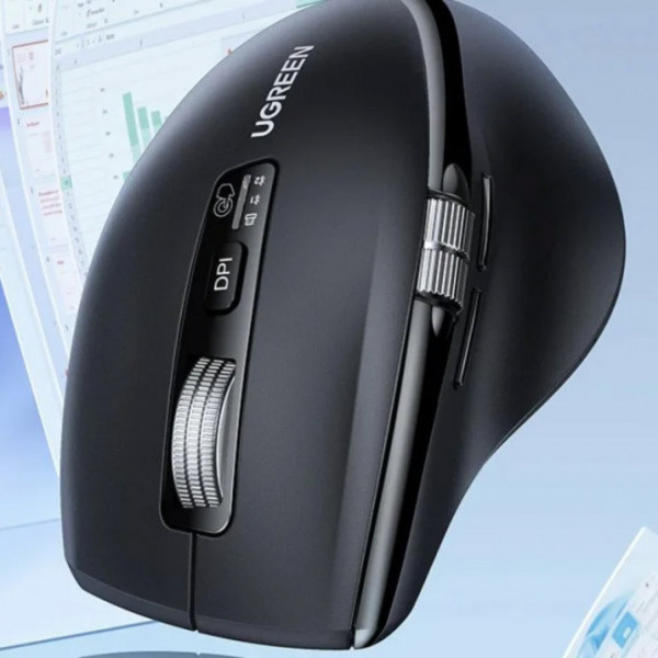 Фото - Миша бездротова UGREEN 2.4GHz&BT M751
Black (45792)