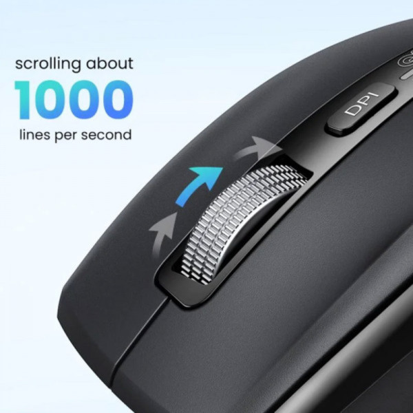 Фото - Миша бездротова UGREEN 2.4GHz&BT M751
Black (45792)