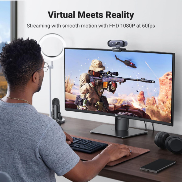 Фото - Веб-камера для комп'ютера UGREEN CM778 2K webcam USB-A (35626)