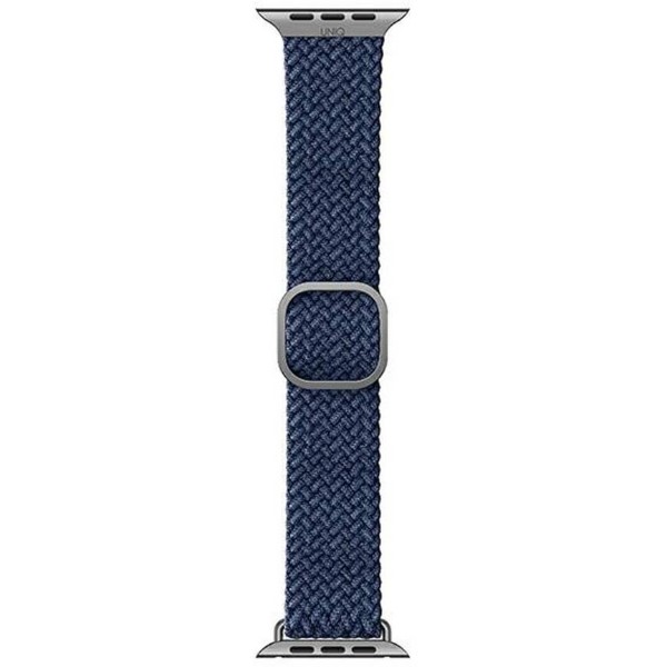 Фото - Ремешок для смарт-часов Uniq Aspen Apple Watch 40/38/41mm Series 1/2/3/4/5/6/7/8/9/SE/SE2 Braided oxford blue (8886463676394)
