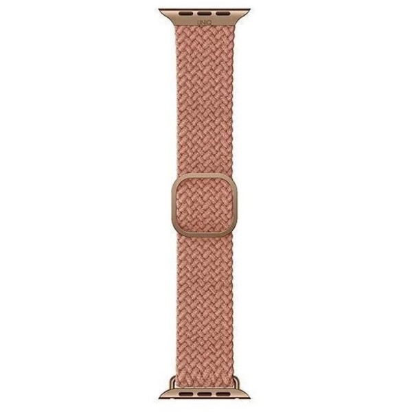 Фото - Ремінець для смарт-годинника Uniq Aspen Apple Watch 44/42/45mm Series 1/2/3/4/5/6/7/8/9/SE/SE2 Braided grapefruit pink (8886463677117)