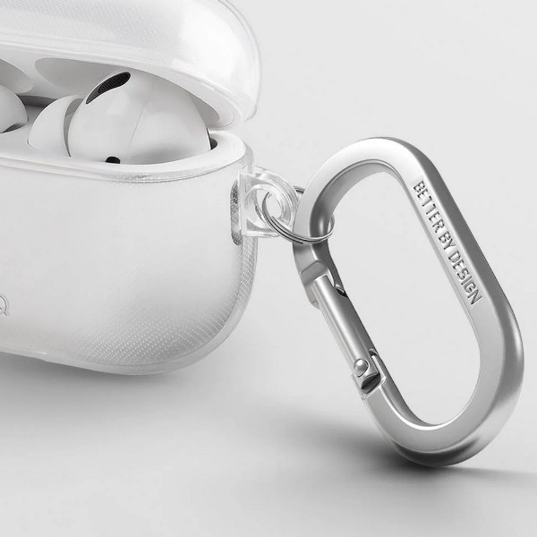 Фото - Чохол для навушників Uniq Glase AirPods Pro 2 gen (2022/2023) Glossy clear (8886463683583)