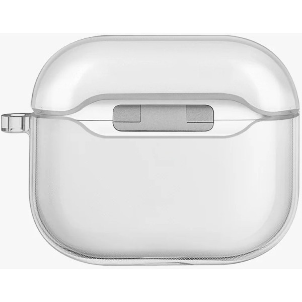 Фото - Чохол для навушників Uniq Glase AirPods 4 Glossy clear (8886463691311)