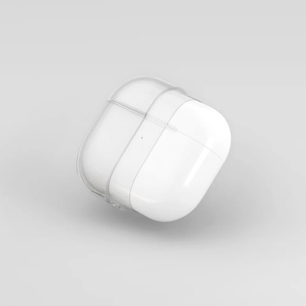 Фото - Чохол для навушників Uniq Glase AirPods 4 Glossy clear (8886463691311)