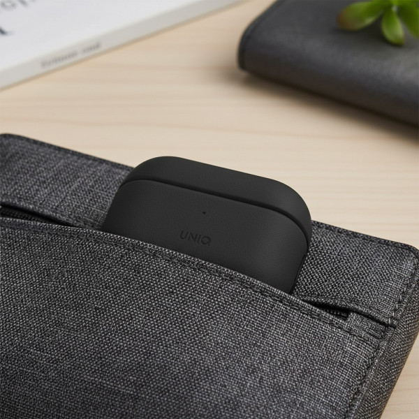 Фото - Чехол для наушников Uniq for Lyden DS AirPods 4 Dallas Black (8886463691328)