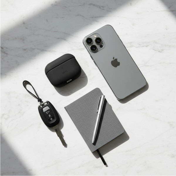 Фото - Чехол для наушников Uniq for Lyden DS AirPods 4 Dallas Black (8886463691328)