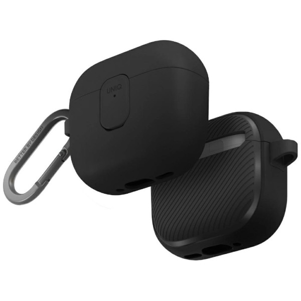 Фото - Чехол для наушников Uniq Clyde for AirPods 4 Lock Case черный CLYCHRDGRY (8886463693193)