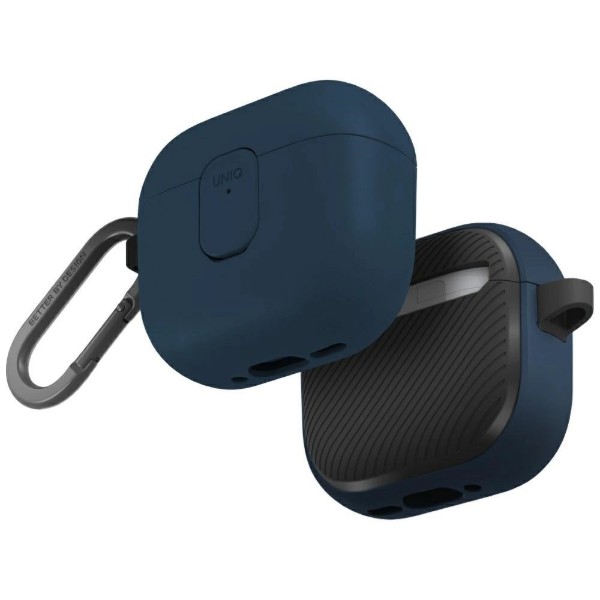 Фото - Чехол для наушников Uniq Clyde for AirPods 4 Lock Case голубой CLYRBUDGRY (8886463693209)