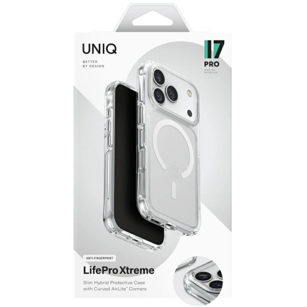 Фото - Чохол для смартфону Uniq LifePro Xtreme iPhone 17 Pro Magclick Charging transparent (8886463693971)