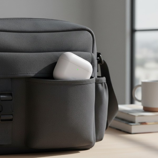 Фото - Чохол для навушників Uniq Lino do AirPods Pro 3 gen Silicone Silver (UNIQ-AIRPODSPRO3-LINOCHRGRY)