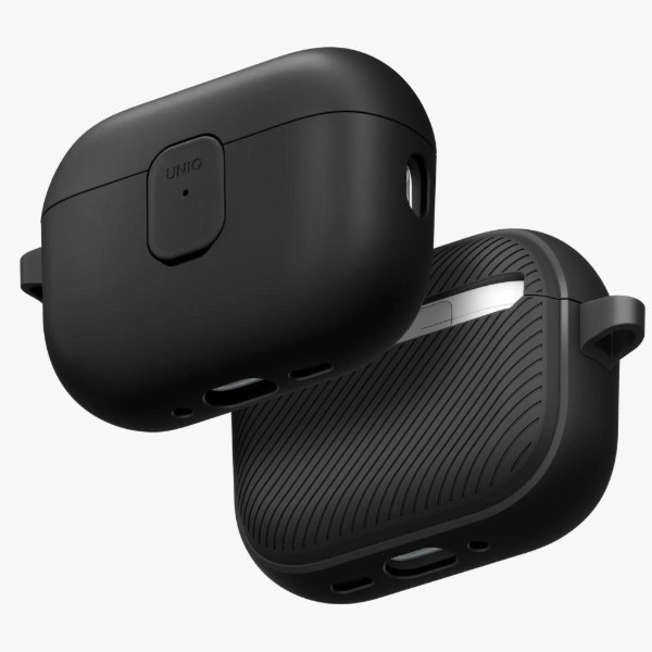 Фото - Чехол для наушников Uniq Clyde for AirPods Pro 3 gen черно-серый CLYBLKDGRY (8886463696965)