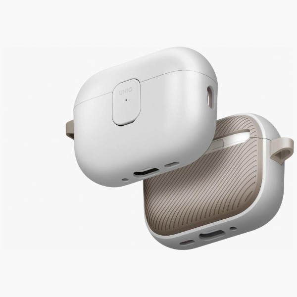 Фото - Чехол для наушников Uniq Clyde for AirPods Pro 3 gen серый-хаки CLYMGRYKHKI (8886463696996)