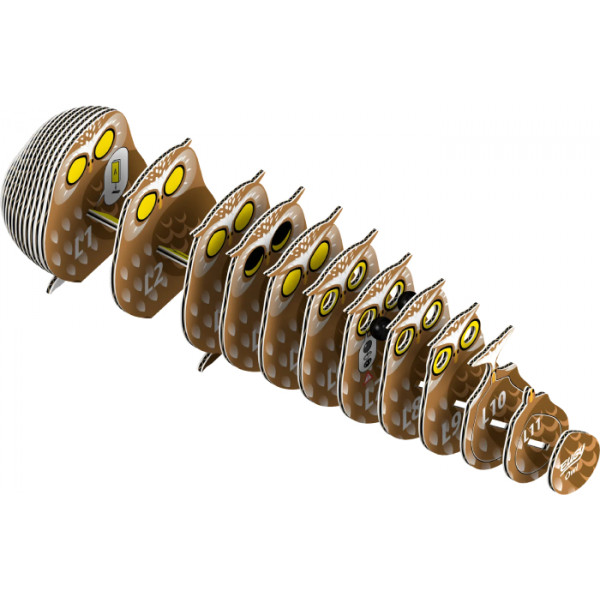 Фото - 3D пазлы EUGY Зоопарк: Сова (XEG-044)