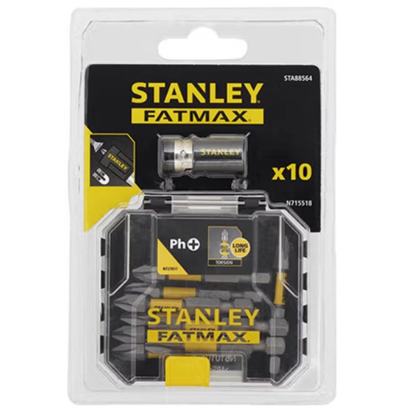 Фото - Біта для викрутки Stanley FatMax 50 мм 10 шт. (STA88564)