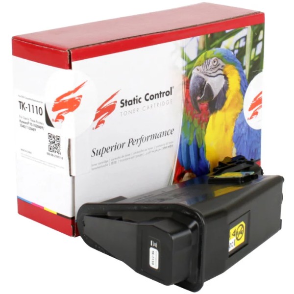 Фото - Картридж для лазерних принтерів/БФП Static Control Control Parrot сумісний аналог Kyocera TK-1110 (002-08-LTK1110)