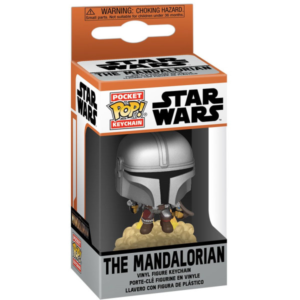 Фото - Брелок FUNKO POP: Mandalorian - Mandalorian w/ booster (889698530460)