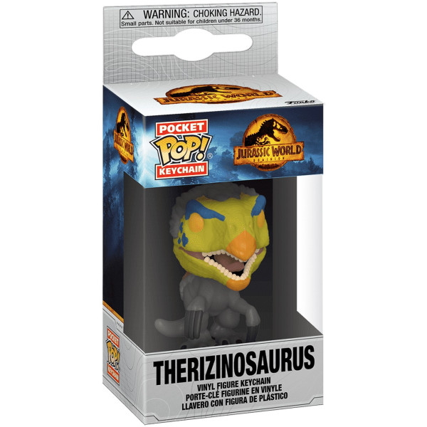 Фото - Брелок FUNKO POP Keychain: Jurassic World 3 - Therizinosaurus (889698552981)