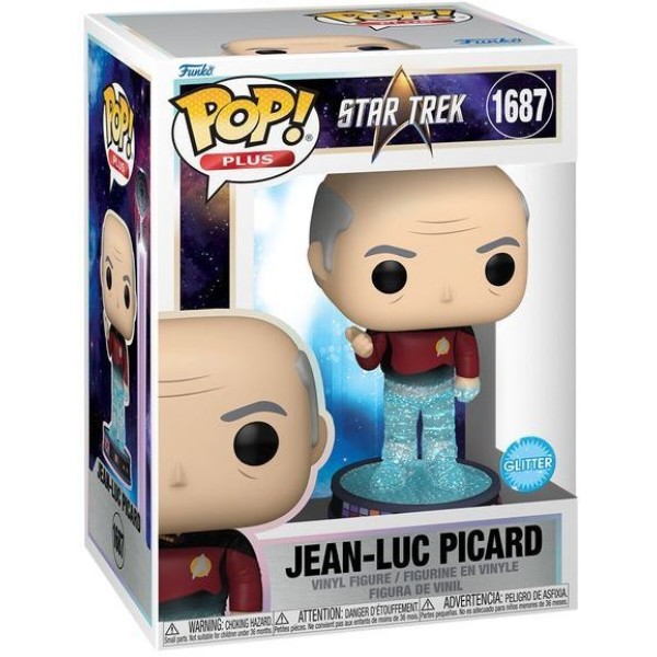 Фото - Коллекционная фигурка FUNKO POP Plus: Star Trek Transporter - Picard (889698837729)