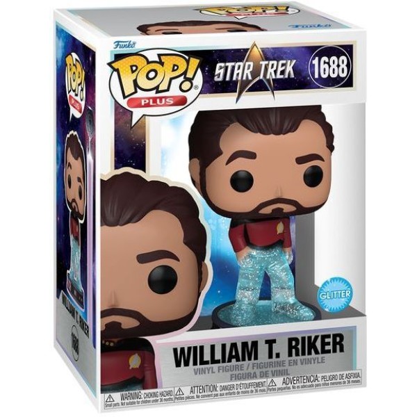 Фото - Коллекционная фигурка FUNKO POP Plus: Star Trek Transporter - Riker (889698837736)