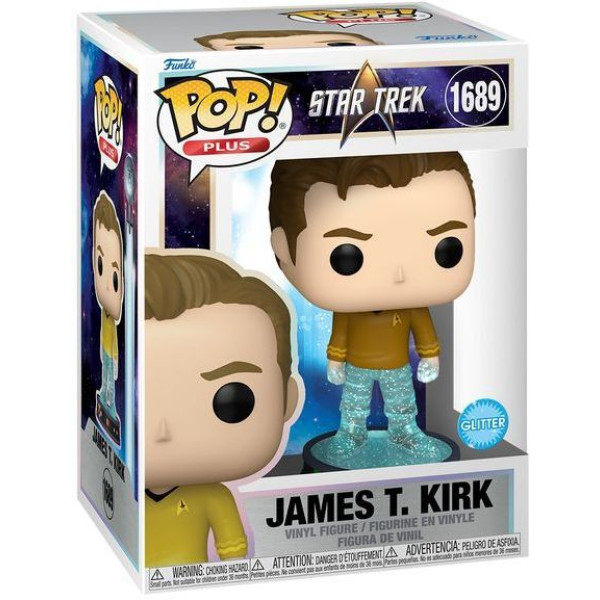 Фото - Колекційна фігурка FUNKO POP Plus: Star Trek Transporter - Kirk (889698837743)