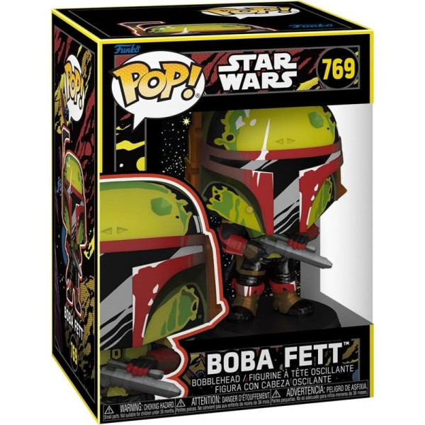 Фото - Колекційна фігурка FUNKO POP Star Wars: Book of Boba Fett - Boba Fett Retro (889698838146)