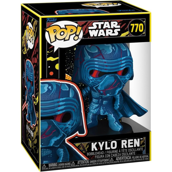 Фото - Колекційна фігурка FUNKO POP Star Wars: EP7 - Kylo Ren Retro (889698838153)