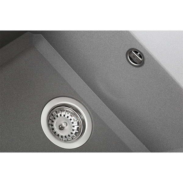 Фото - Мойка кухонная Elleci Easy 135 Titanium 73