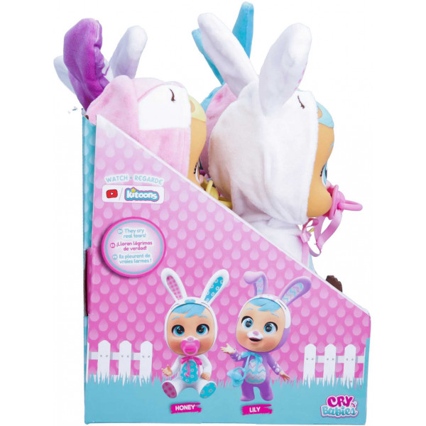 Фото - Інтерактивний пупс Cry Babies CB. НІЖНІ ОБІЙМИ. БАННІ. Плакса Лола 25 см (908598)