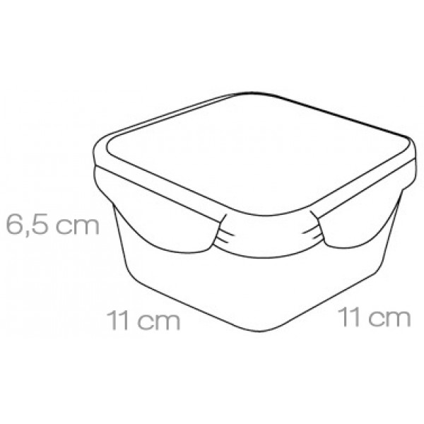 Фото - Ємність для зберігання tescoma 892010 Freshbox 0.4 л