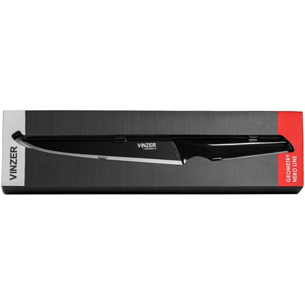 Фото - Нож для мяса Vinzer Geometry Nero Line (89303)